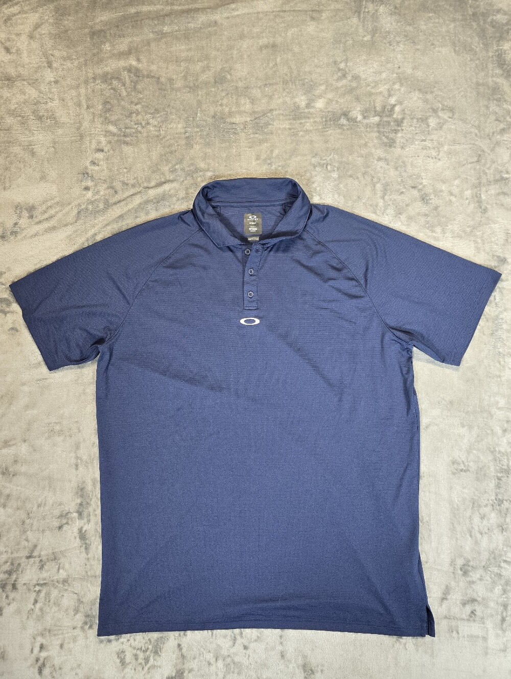 Oakley Hydroux Golf Polo Shirt Size 2XL Navy